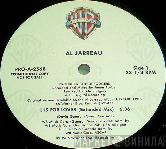 Al Jarreau - L Is For Lover
