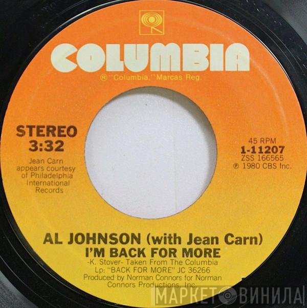 Al Johnson with Jean Carn  - I'm Back For More