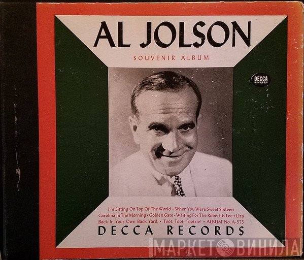Al Jolson  - Souvenir Album