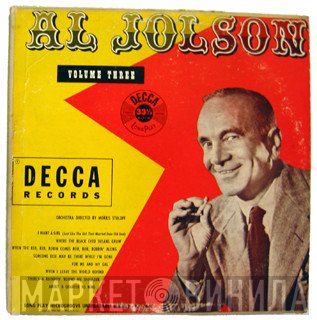 Al Jolson  - Volume Three