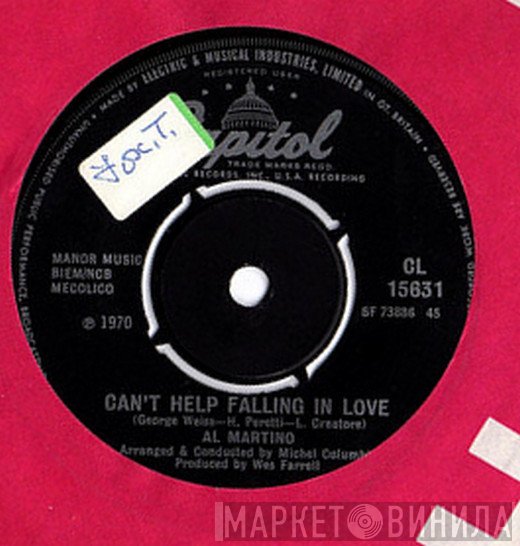 Al Martino - Can't Help Falling In Love
