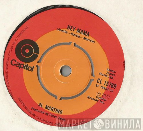 Al Martino - Hey Mama / I Love You And You Love Me