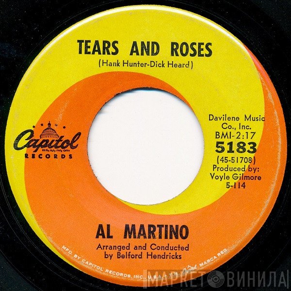 Al Martino  - Tears And Roses