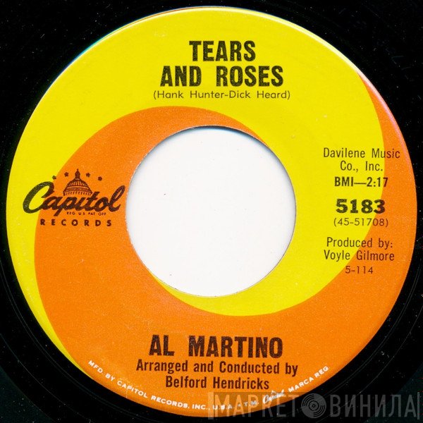 Al Martino - Tears And Roses