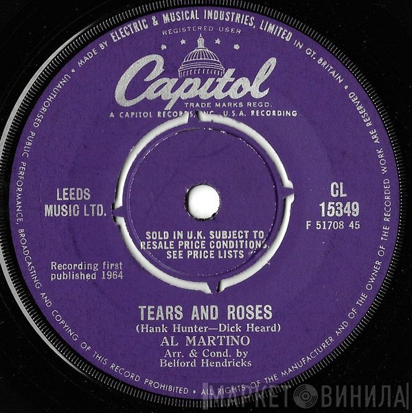 Al Martino  - Tears And Roses