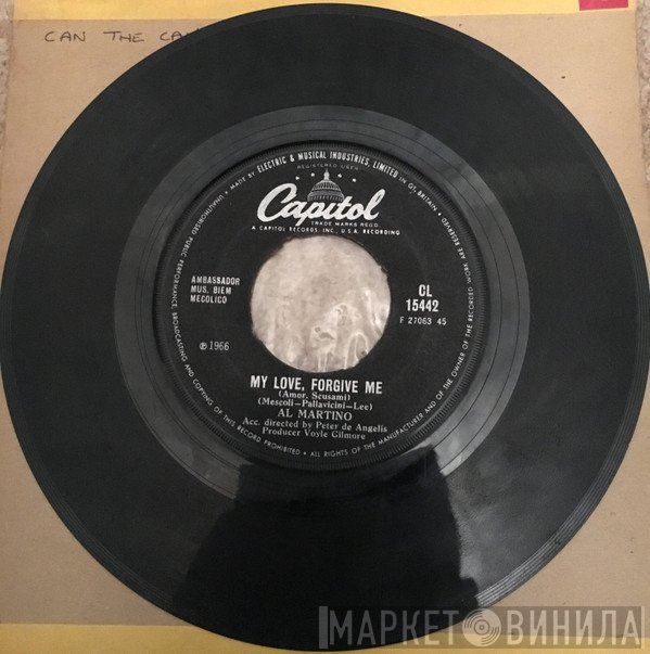 Al Martino - Think I'll Go Somewhere And Cry Myself To Sleep