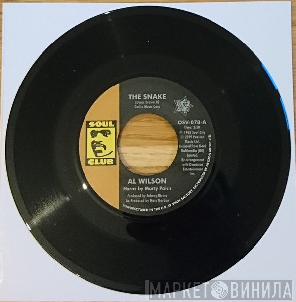 Al Wilson - The Snake / Show And Tell