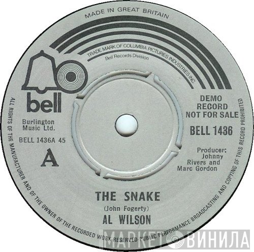 Al Wilson - The Snake