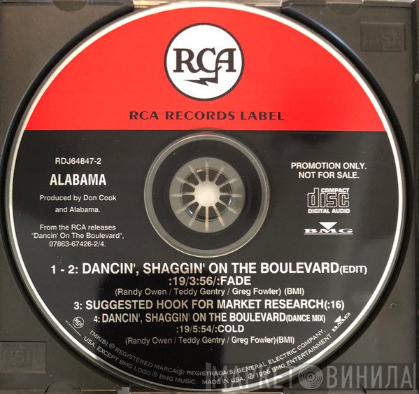 Alabama - Dancin', Shaggin' On The Boulevard