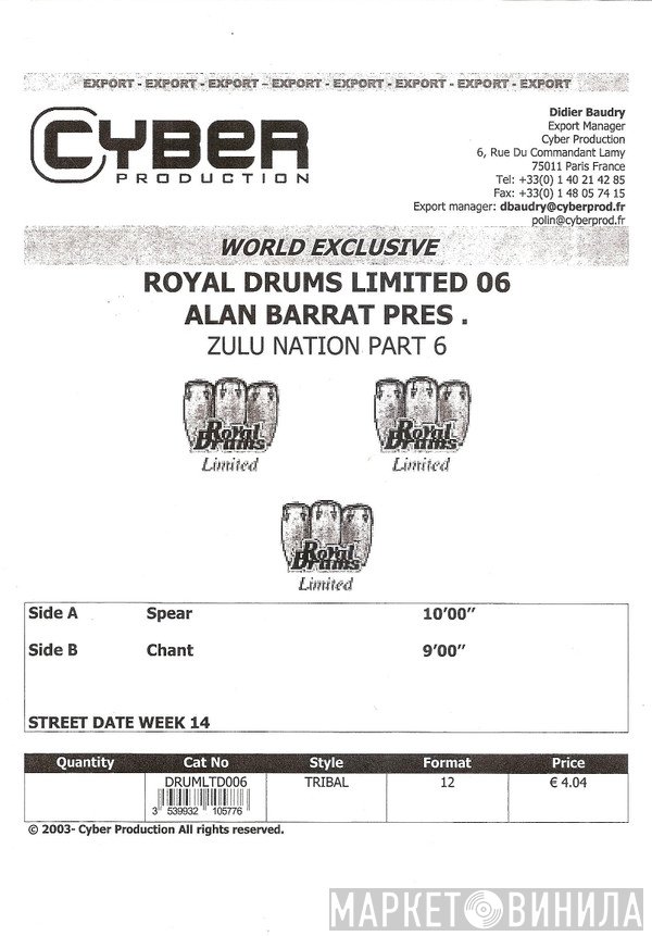 Alan Barratt - Zulu Nation Part 6