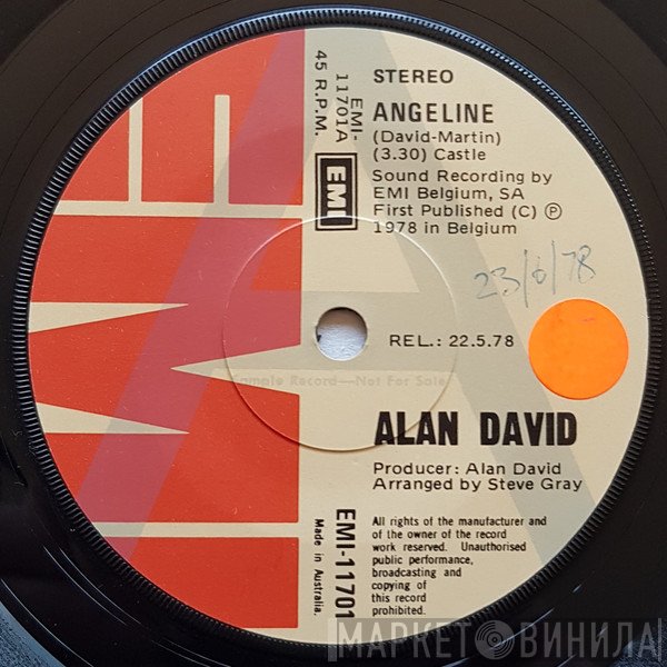 Alan David  - Angeline