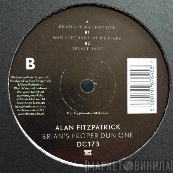 Alan Fitzpatrick  - Brian's Proper Dun One