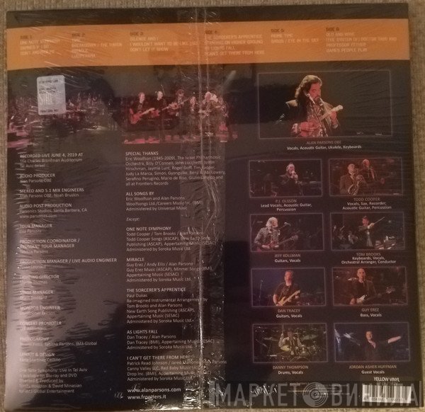 Alan Parsons With Israel Philharmonic Orchestra  - One Note Symphony (Live In Tel Aviv)