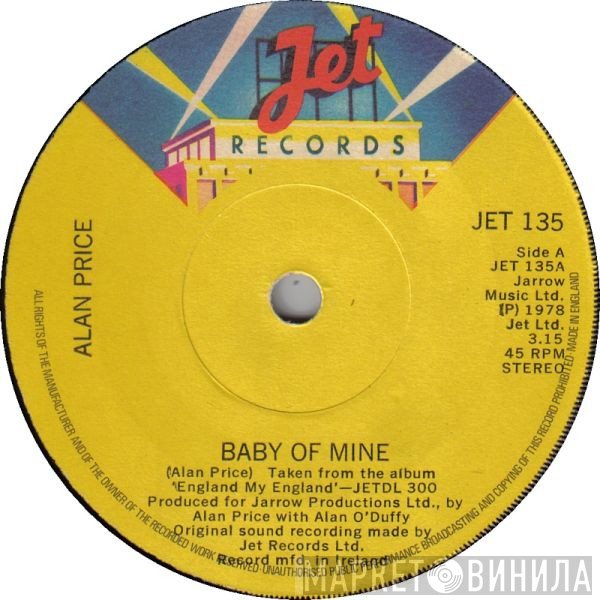 Alan Price - Baby Of Mine
