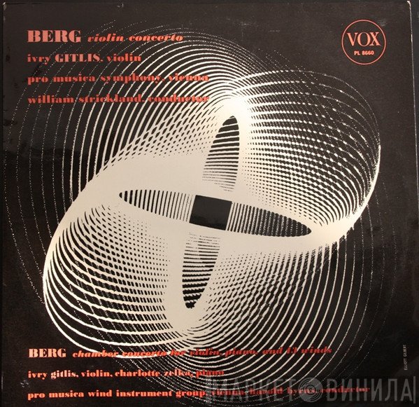 Alban Berg - Ivry Gitlis  - Violin Concerto