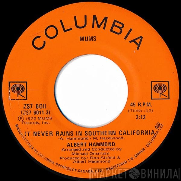 Albert Hammond  - It Never Rains In Southern California
