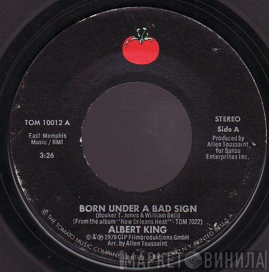 Albert King  - Born Under A Bad Sign