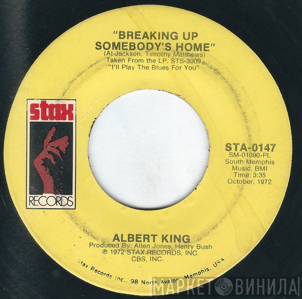 Albert King - Breaking Up Somebody's Home