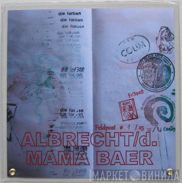 Albrecht/d. / Mama Bär  - Feldpost