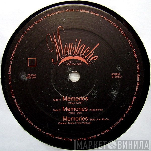 Alden Tyrell Featuring Fred Ventura  - Memories