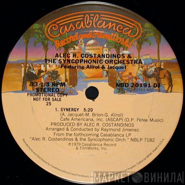 Alec R. Costandinos, The Syncophonic Orchestra, Georges Alirol, Alain Jacquet - Synergy