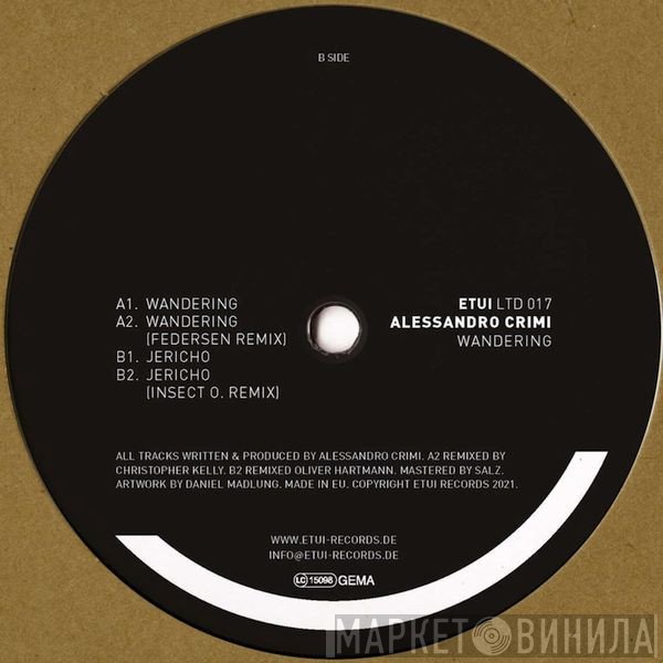 Alessandro Crimi - Wandering