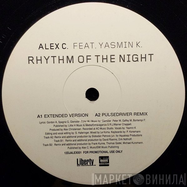 Alex C. Feat. Yasmin K. - Rhythm Of The Night