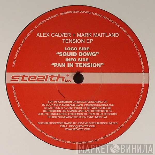 Alex Calver + Mark Maitland  - Tension EP