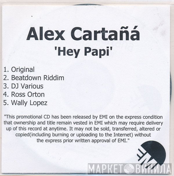 Alex Cartañá  - Hey Papi