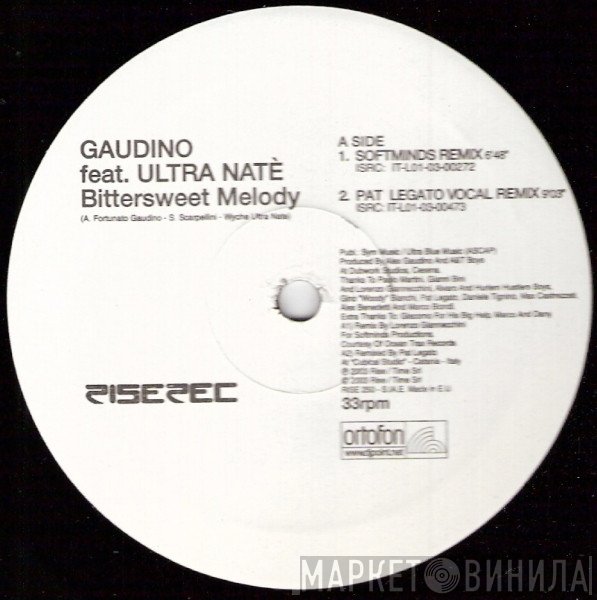 Alex Gaudino Feat. Ultra Naté  - Bittersweet Melody