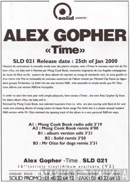Alex Gopher  - Time