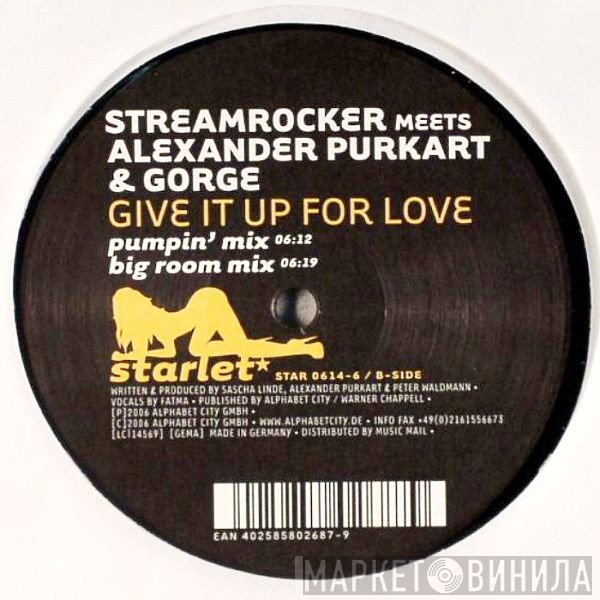 Alexander Purkart, Gorge, Streamrocker - Give It Up For Love