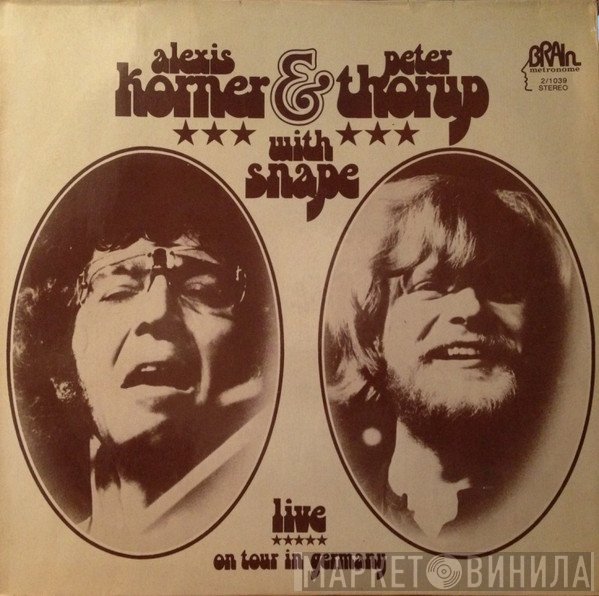 Alexis Korner & Peter Thorup With Snape  - Live  On Tour In Germany