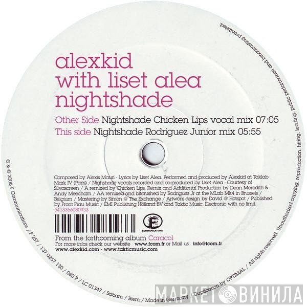 Alexkid With Lissette Alea  - Nightshade