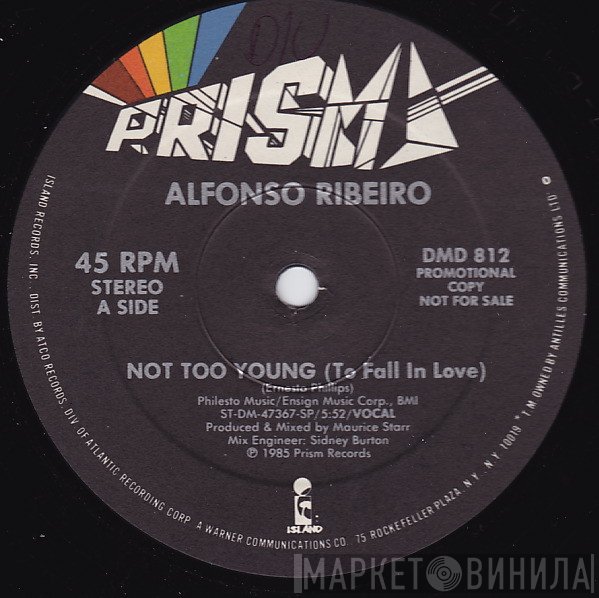 Alfonso Ribeiro - Not Too Young (To Fall In Love)