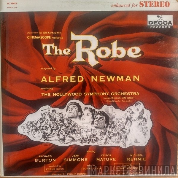 Alfred Newman Conducting Hollywood Symphony Orchestra  - The Robe