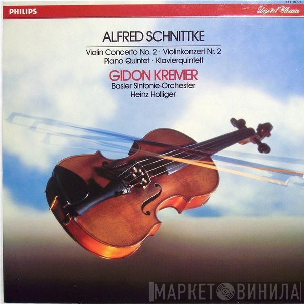 Alfred Schnittke, Heinz Holliger, Gidon Kremer, Basler Sinfonie-Orchester - Violin Concerto No.2 / Piano Quintet