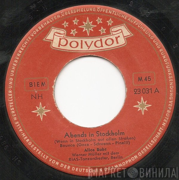 Alice Babs  - Abends In Stockholm