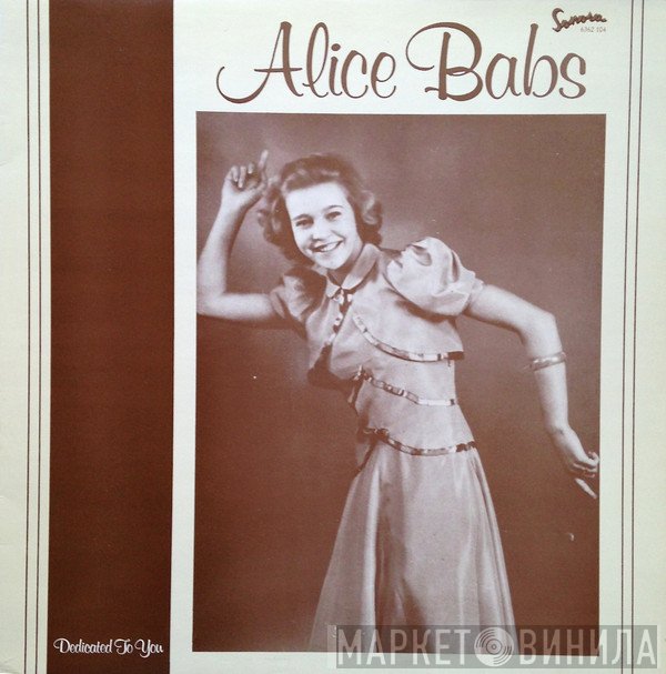 Alice Babs  - Dedicated To You