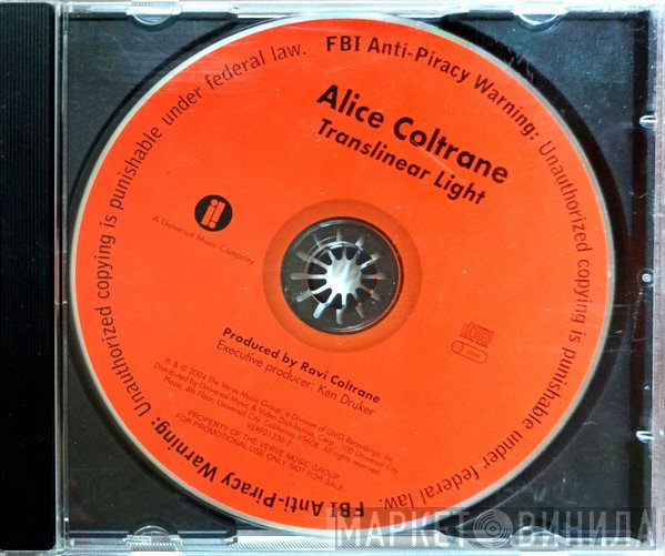 Alice Coltrane  - Translinear Light
