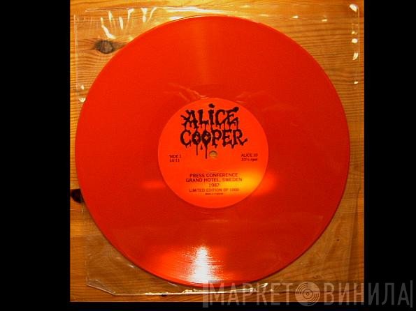 Alice Cooper  - Press Conference Grand Hotel, Sweden 1987