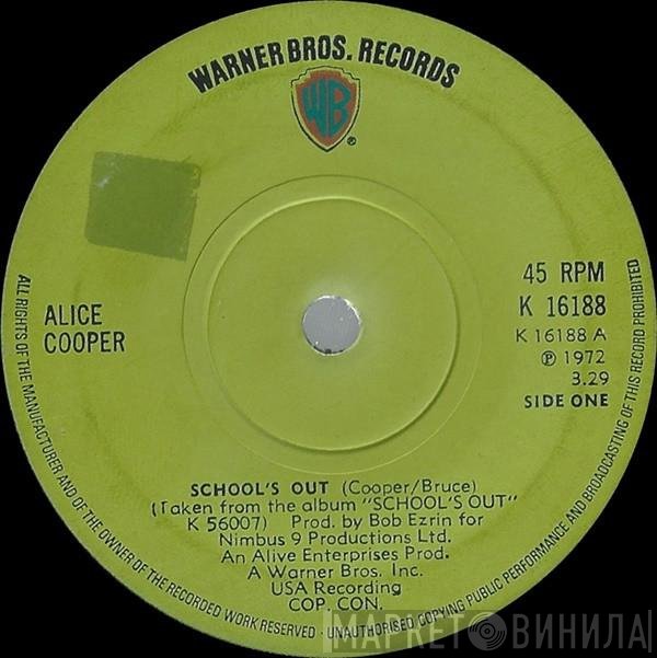 Alice Cooper - School's Out / Gutter Cat