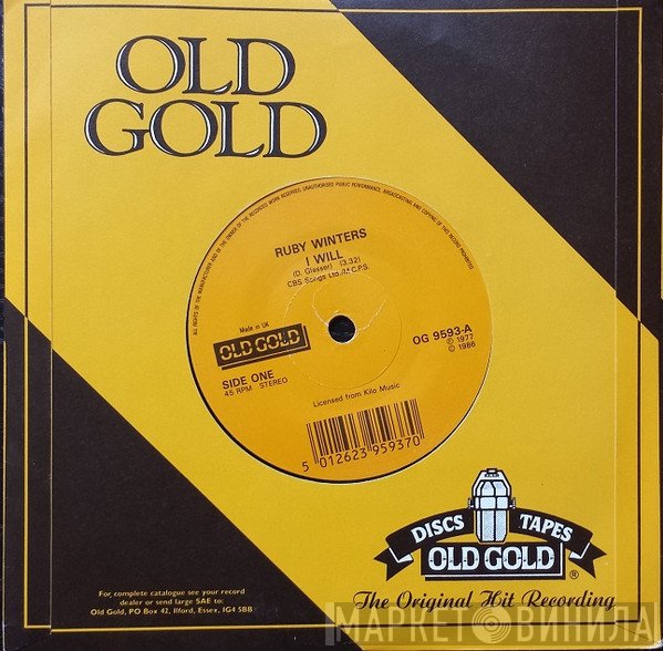 Alicia Bridges, Ruby Winters - I Will/ I Love The Nightlife (Disco 'Round)