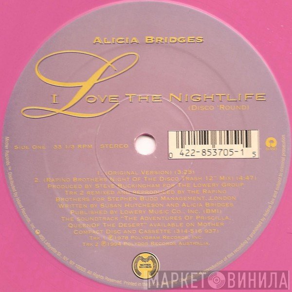Alicia Bridges - I Love The Nightlife (Disco 'Round)