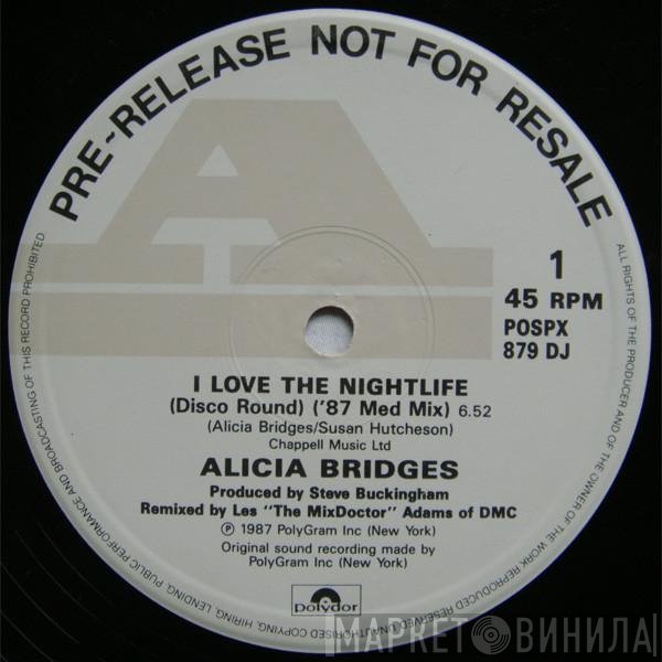 Alicia Bridges - I Love The Nightlife (Disco Round) '87
