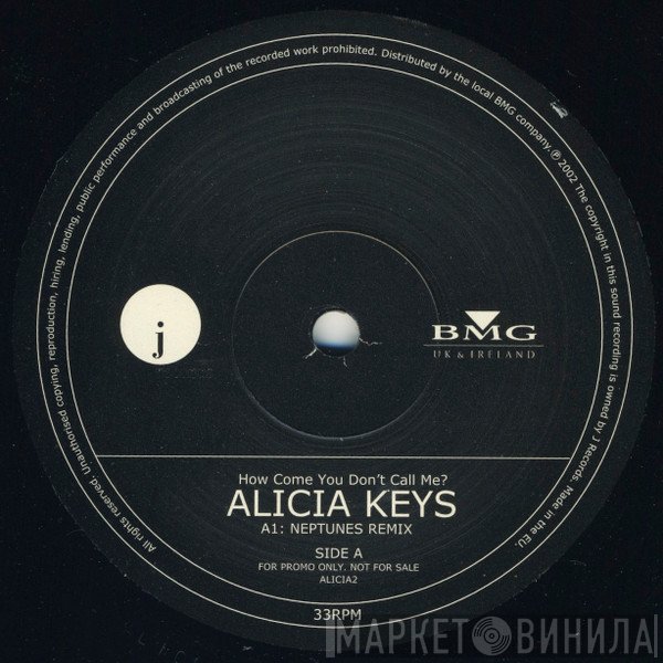 Alicia Keys - How Come You Don't Call Me