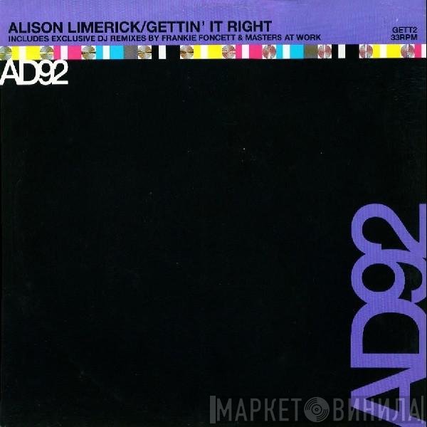 Alison Limerick - Gettin' It Right