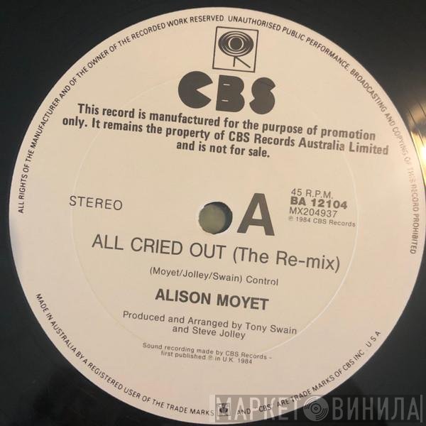 Alison Moyet  - All Cried Out