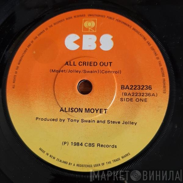 Alison Moyet  - All Cried Out