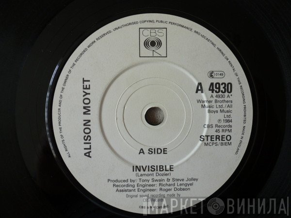 Alison Moyet  - Invisible